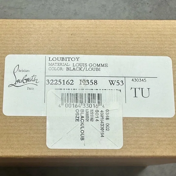 NEW Christian Louboutin Loubitoy Louis Gomme Squeaky Dog Toy-Black - Picture 10 of 10